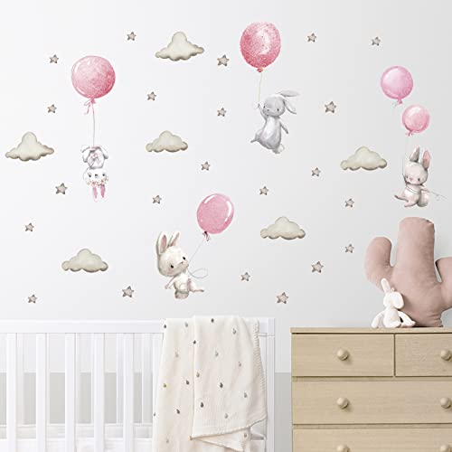 Vinilo decorativo de pared DOUKI diseño acuarela 3D miniatura 5