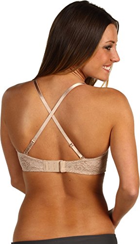 Image of Wacoal Halo Lace Strapless Underwire Bra
