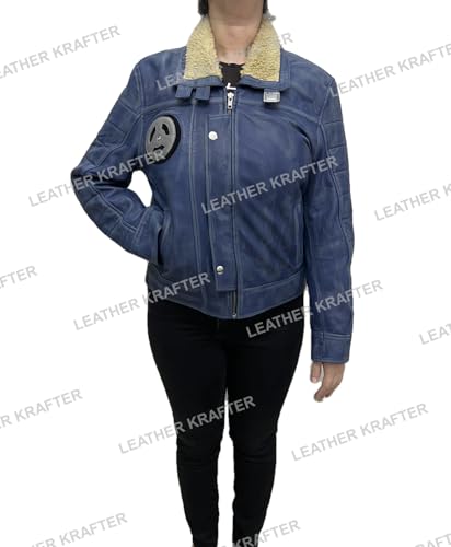 Kay Vess SW Outlaws Unisex Distressed Biker Real Leather Jacket3