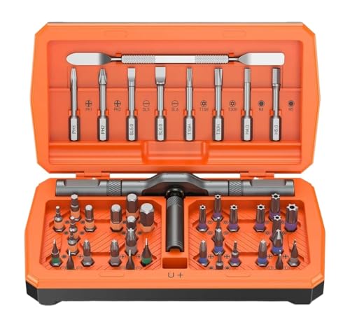 Kit de destornilladores con trinquete de 42 en 1