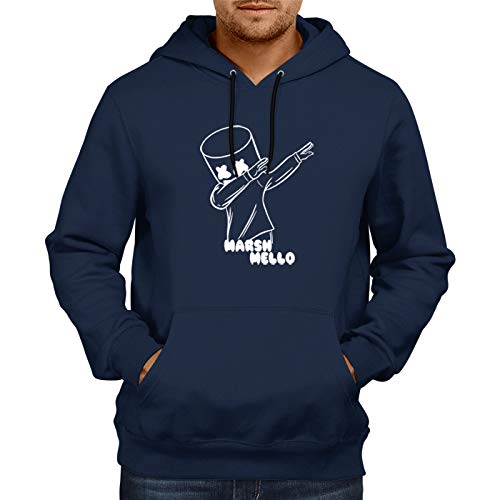 Image of Casual,Stylish Wedding Dab Marshmello Full Sleeve Huddies for Mens