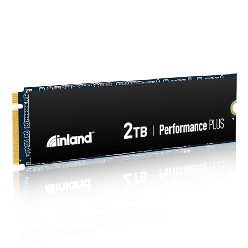 INLAND 2TB Performance Plus NVMe Internal Gaming SSD Solid State Drive Optimized for PS5 - Gen4 PCIe, M.2 2280, DRAM Cac - Detailed View