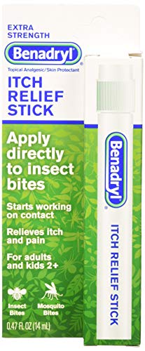 Benadryl Itch Relief Stick, Extra Strength, 2 pk