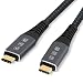 Produktbild ConnBull USB4 Kompatibel mit Thunderbolt 4 Kabel, USB C cable auf USB C 1.2m Unterstützung 8K@60Hz 5K@60Hz Video/40Gbps Data Transfer/100W Charging