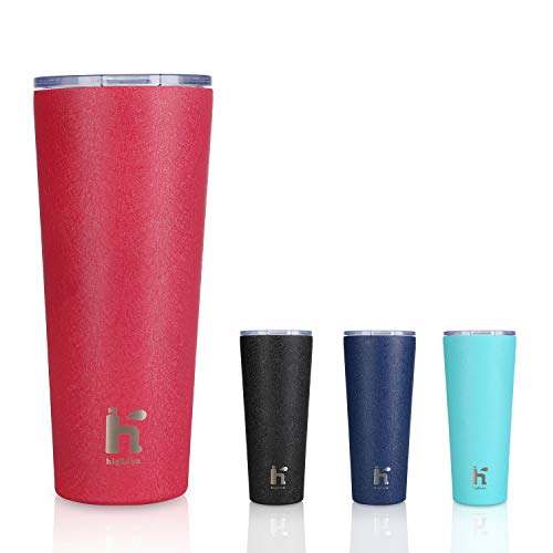 Ceramic Coated Coffee Mug Stainless Steel Tumbler with Wrap Lid 15oz 22oz Coffee Travel Mug Suitable for Hot and Cold Beverage Coffee Mug