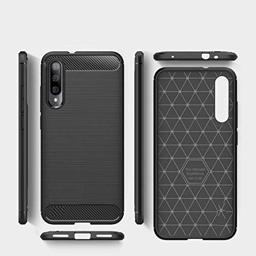Image of Hybrid Carbon Fiber Back Case for Mi A3 (Black)