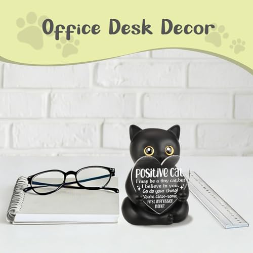 Figurita Decorativa Gato Negro THRXOBN miniatura 4