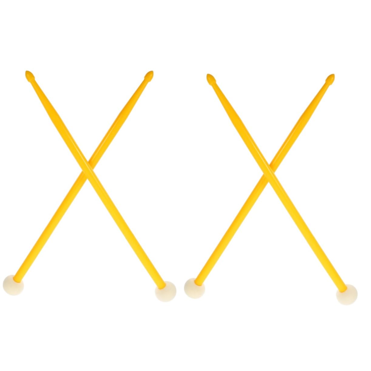 ABOOFAN 2paare Professionelle Doppelseitige Schlagzeugstöcke Aus Vielseitige Und Langlebige Drumsticks Für Proben Konzerte Und Cafés Geeignet Für Trommeln