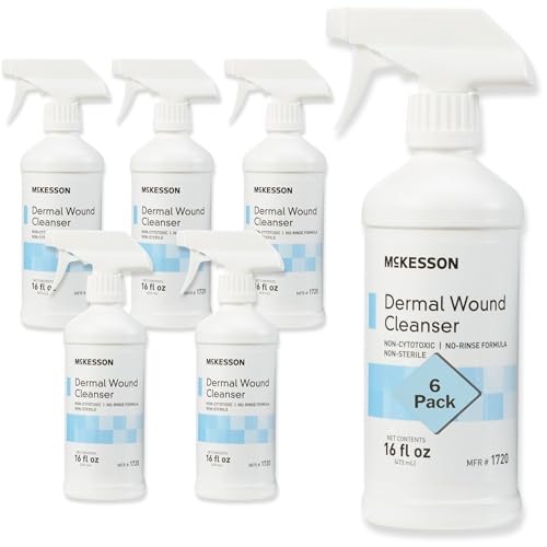 Dermal wound cleanser spray, 16 oz (6 pack)