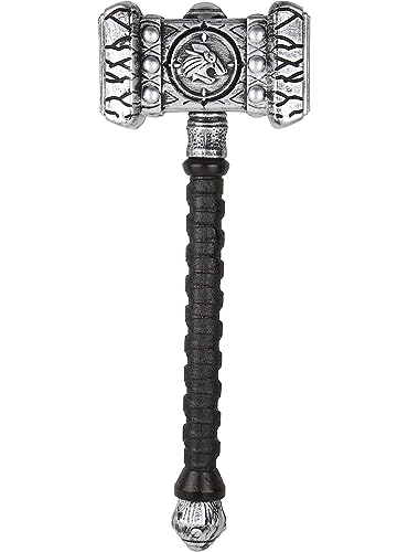 Funidelia | Martelo de viking para homem nórdico, Valquíria, barbarbaro, vikings - acessórios para adultos, acessório para disfarce - castanho