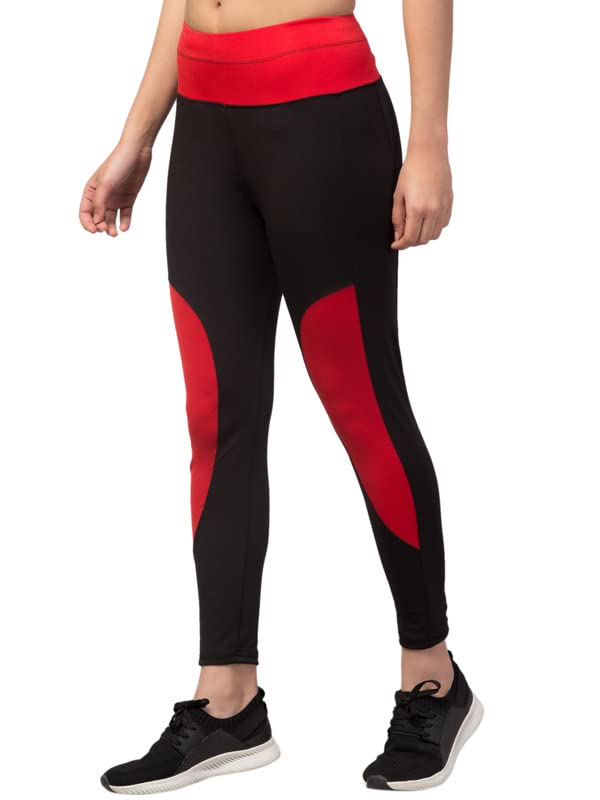 bluecon Women's Gym wear Ankle Length Leggings/Stretchable Mid Waist Workout Tights/Active wear Slim Fit Polyester Yoga Pant-picture-13