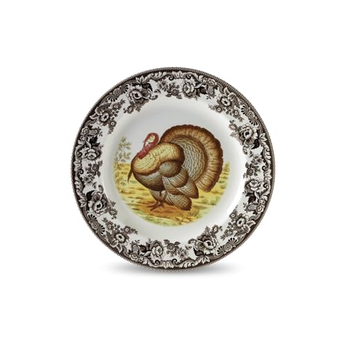Spode Woodland Turkey Dinner Plate - 10.5 Spode Woodland Turkey Dinner Plate - 10.5