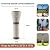 HAMLER Patio Heater Covers, Outdoor Heater Covers Waterproof with Zipper, Outdoor Patio Heater Cover Fits up to 89"H x 33"W x 19"W, Heavy Duty Heater Covers for Standing Heater, Brown & Beige
