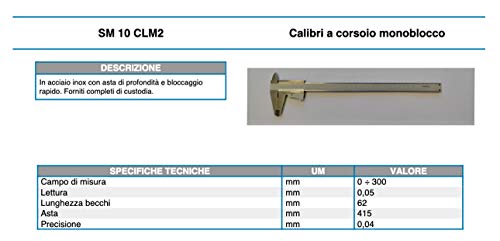 Calibro a corsoio analogico professionale 0 - 300