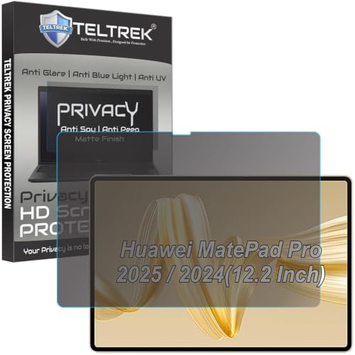 Image of Privacy Matte Anti Peep Screen Guard Compatible With Huawei MatePad Pro 12.2 2025 /2024 Tab (12.2 inch Inch Tablet) Anti Spy Screenguard Not a Tempered Glass Screen Protector
