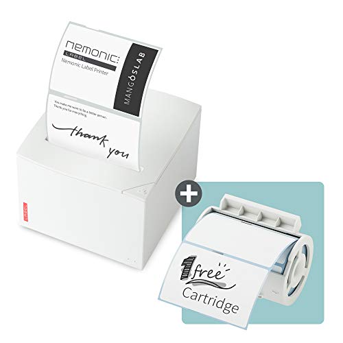 Nemonic Label - Label Printer & Sticky Notes Printer | Thermal Label Printer | Label Maker | Sticker Printer | Bluetooth Label Printer | iOS & Android & MS Office