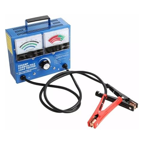 500 Amp Carbon Pile Load Tester Test 12 Volt Battery, Alternator, Regulator Cover