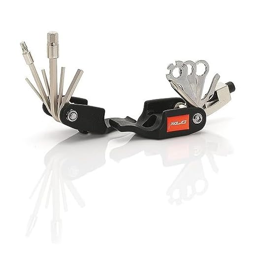 XLC Unisex – Erwachsene Multitool, schwarz, 10 x 5 x 5 cm