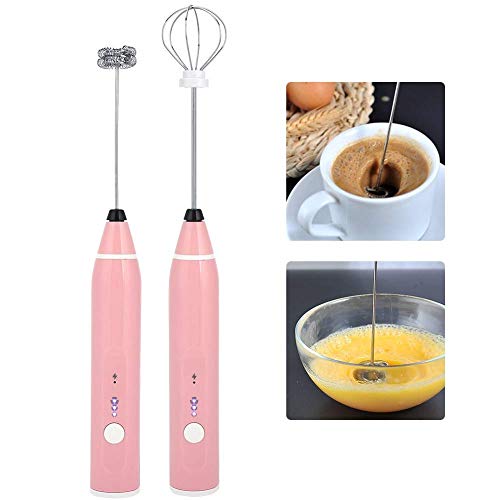 BWLZSP Kleiner elektrischer Schneebesen Handheld Mini-Schaumer für Kaffee Latte Heiße Schokolade USB-Aufladung, Mini… – Bild 3