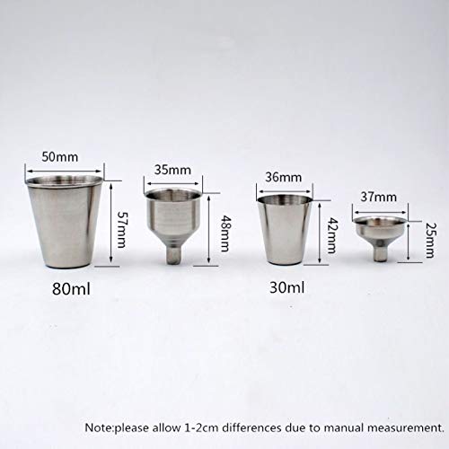 Buy 1PC Mini Stainless Steel Funnels Cups Wine Beer Coffee Cup Whiskey