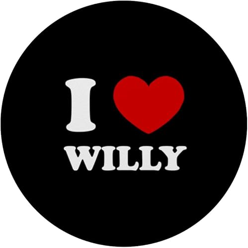Miniatura 3 de I Love Willy I Heart Willy - PopSockets intercambiables PopGrip
