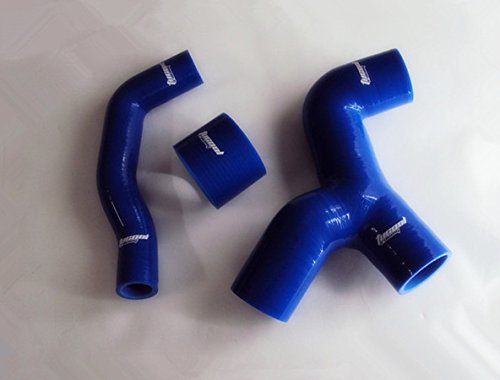 Tucool Racing 2007 Silicone Radiator Hose for Subaru Impreza GC8/GDB Turbo Hose Kit Y-pipe Blue