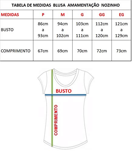 Blusa gestante e amamentação de amarrar (G, Preta)
