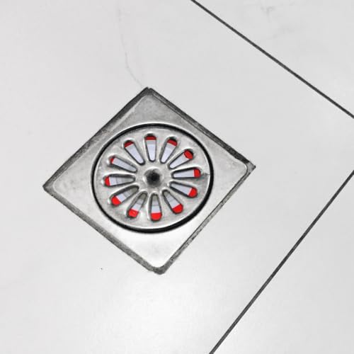 FAVOMOTO Gummi-Abflussstöpsel Gegen Geruch – 2 Stück, Für Dusche, Bad, Küche, 6,5x5,5 Cm