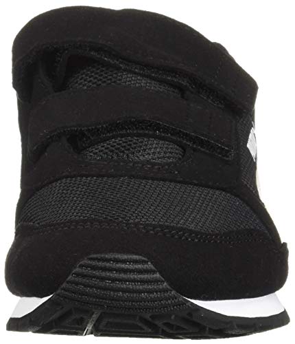 Puma Girls St Runner 2 Mesh Hook And Loop Sneaker, Puma Black-Puma White-Gray Violet, 7 Toddler Us #TOP1