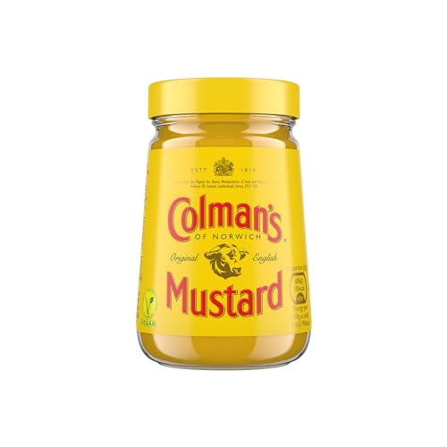 Colman’s Original englischer Senf, English Mustard fein gemahlen (4 Stück (4 x 170g))