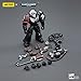 JOYTOY 1/18 Warhammer 40,000 Action Figure Raven Guard Intercessors Sergeant Rychas 4Inch Collection Model
