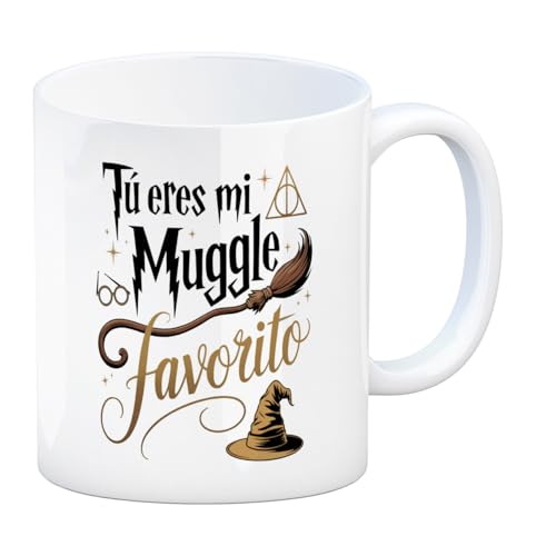 Tú eres mi muggle favorito Taza para los amantes de la fantasía - perfecto para fanáticos de la magia y coleccionistas Tú eres mi muggle favorito Taza para los amantes de la fantasía - perfecto para fanáticos de la magia y coleccionistas