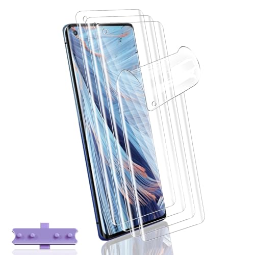 Yonntmmi 4 Piezas Protector de Pantalla para OPPO Find X2 Neo, Película protectora TPU flexible film HD TPU Sin Burbujas Protector de Pantalla de para OPPO Find X2 Neo Non-Cristal