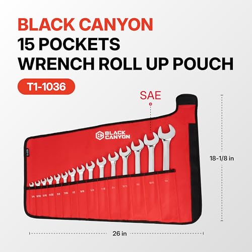 BLACK CANYON Wrench Pouch 15 Pockets
