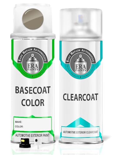 ERA Paints PUA/RUA - Gobi for JEEP Exact Match Automotive Touch Up Paint Spray - Essential Kit