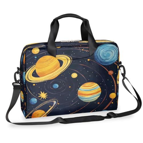 Maletín para portátil con diseño sistema solar 15.6 pulgadas miniatura 1