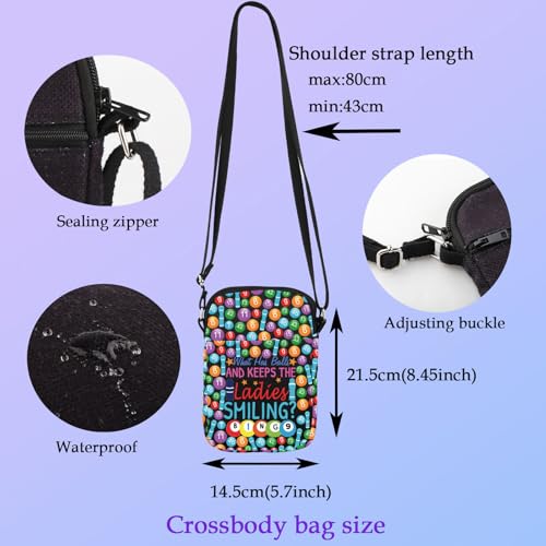 Lucky Gambling Crossbody Bag Gambler Lover Gift For Women Good Luck Gambling Game Gift Handbag2