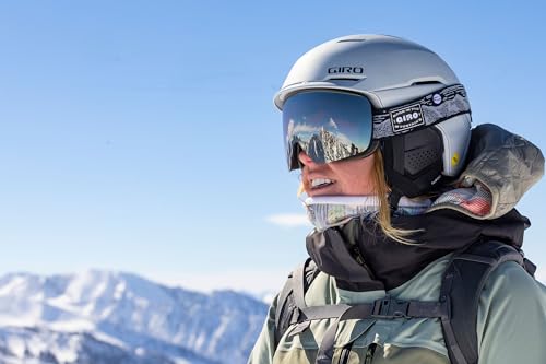 Image of Giro Contour Snowboard Ski Goggles - for Men & Women - Magnetic Quick Change w / 2 VIVID Lenses - Anti-Fog Vent Tech - OTG