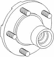 Amazon.com: RAParts 7977 New Rotary Cutter Hub for Bush Hog
