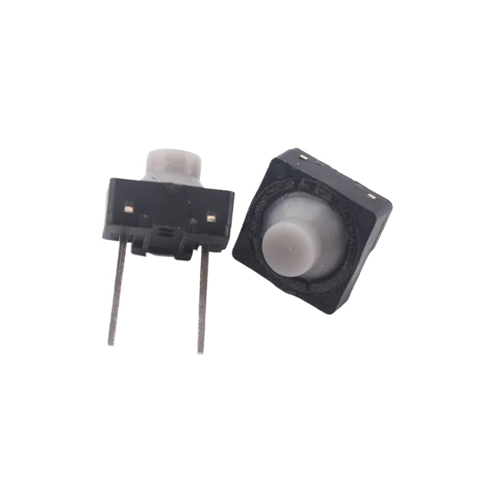 Interruptor silencioso de silicona 8x8x5 mm pulsador táctil vertical 2 pin micro switch 7