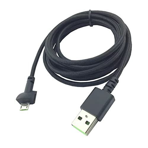 CHENZILIN Micro USB Cable for Seiren Mini Microphone Charging Cable Data Cord Microphone Corrosion-Free Connector 2Meter Long, As Pictures Shown