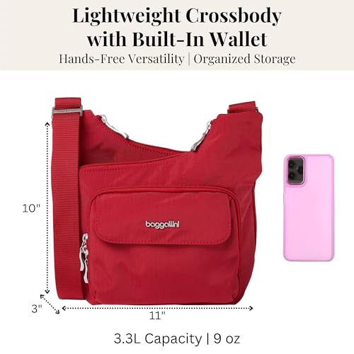 Image of Baggallini Women Criss Cross Crossbody Bag
