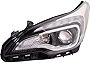 EVAN FISCHER Driver Side Headlight Compatible with 2016-2018 Buick Envision - GM2502442