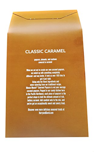 Harry & David Moose Munch Gourmet Popcorn Classic Caramel 10 oz Package
