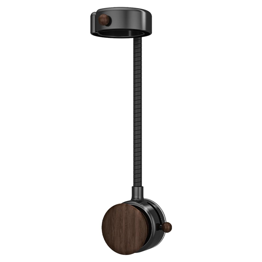 Hndhbfgrt Bathroom Adjustable Hair Dryer Holder Rotatable Non-Punching Wall-Mounted Wind Duct Storage Rack