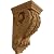Ekena Millwork CORW03X04X07ACAL 3 1/2-Inch W x 4-Inch D x 7-Inch H Small Acanthus Wood Corbel, Alder