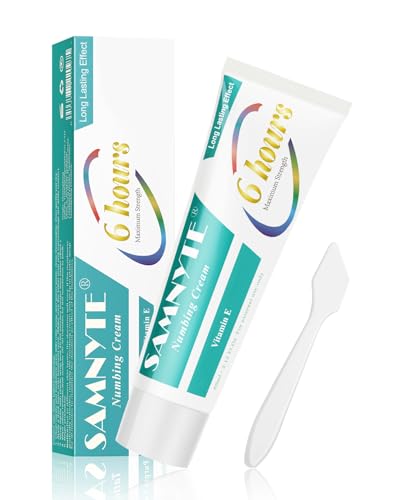 Numbing Cream, 2.12Oz Long-Lasting Numbing Cream Maximum Strength, with Aloe Vera, Vitamin E
