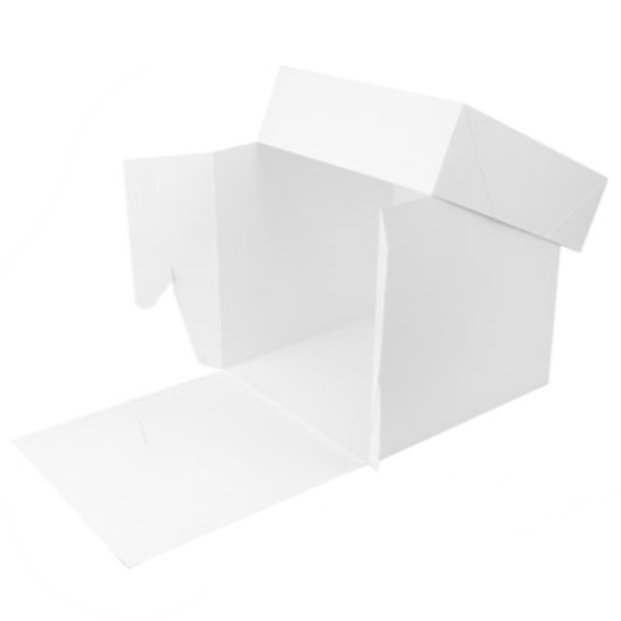 Zestaw pudełek na tort, 2 sztuki, wysokie 30 x 30 x 20 cm, z paterą na tort, białe pudełko transportowe na tort, pudełko na tort, pudełko na tort 30 x 30 cm z satynową tasiemką i naklejkami, pudełko