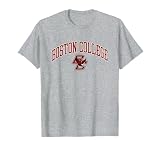 Boston College Arch Over Graphic Light Gray | BC Eagles T-Shirt