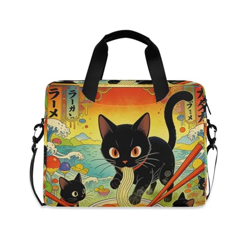 Funda para laptop portátil con correa y asa 15.6"